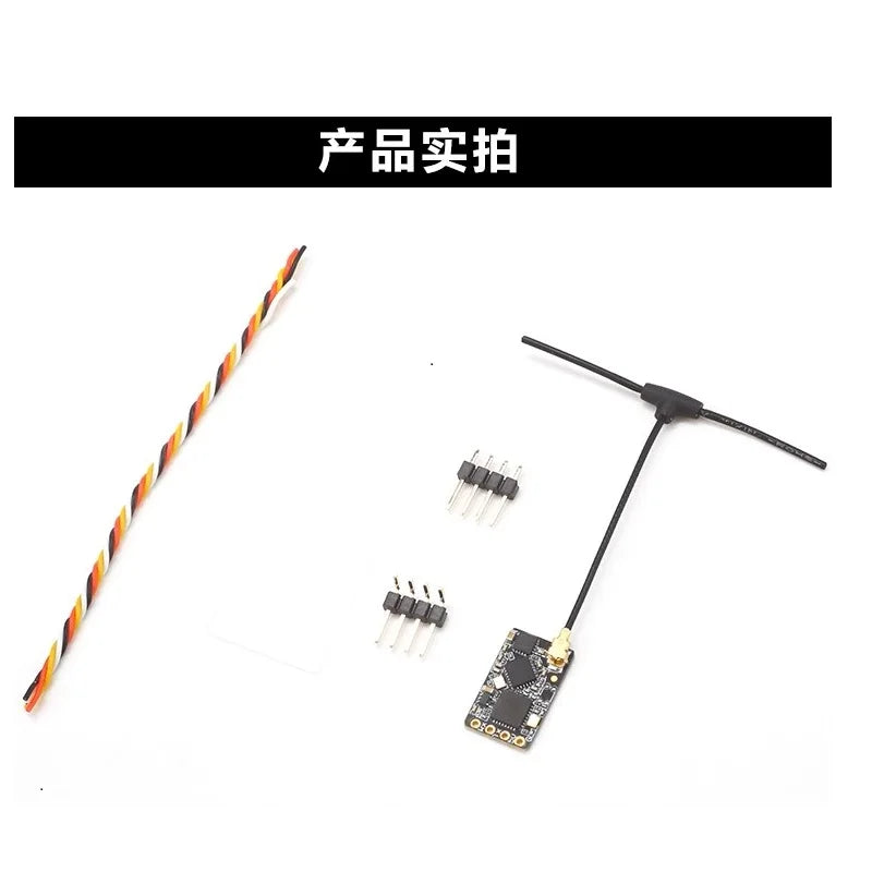 ELRS 915MHz / 2.4GHz NANO ExpressLRS Receiver With T type Antenna Support Wifi Upgrade for RC FPV Traversing Drones Parts