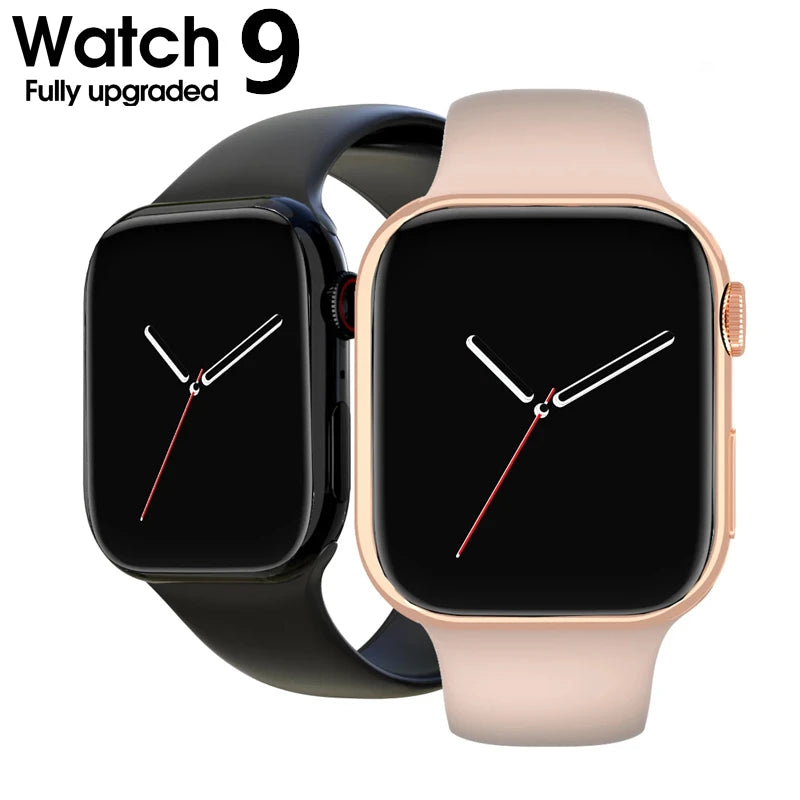 2024 NEW Smart Watch Wireless Charging Smartwatch Bluetooth Calls Men Women Watches Fitness Bracelet Custom Watch Face