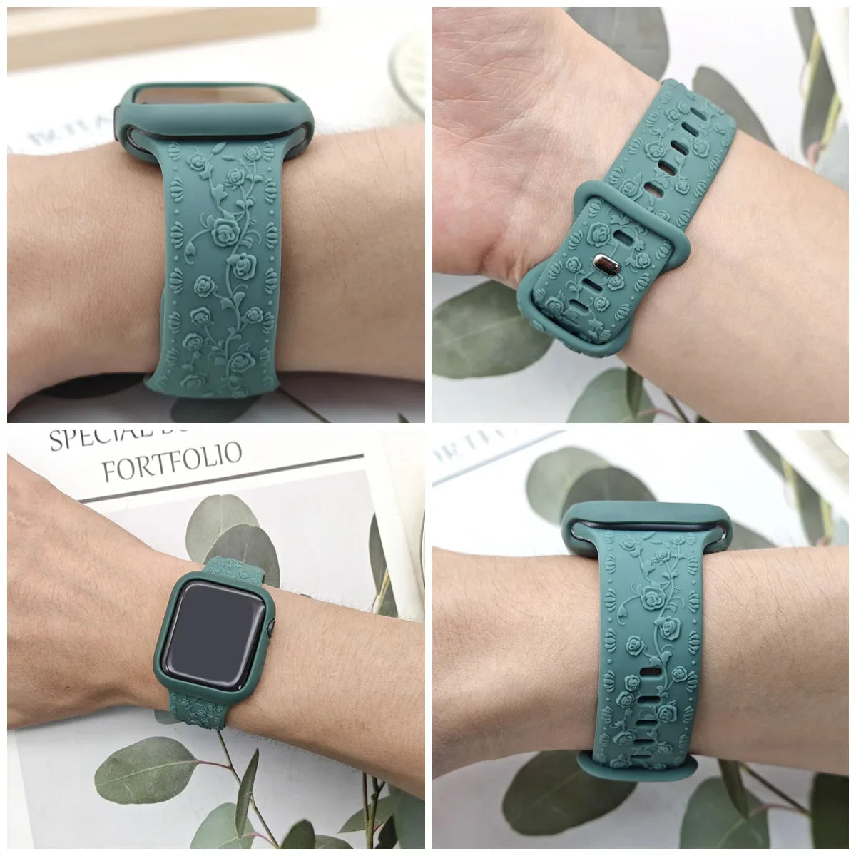 Soft Silicone Strap+Case For Apple Watch Band 49mm 45mm 44mm 42mm Bracelet Correa iWatch Ultra 2 38mm 40mm 41mm Watchband SE 9 8