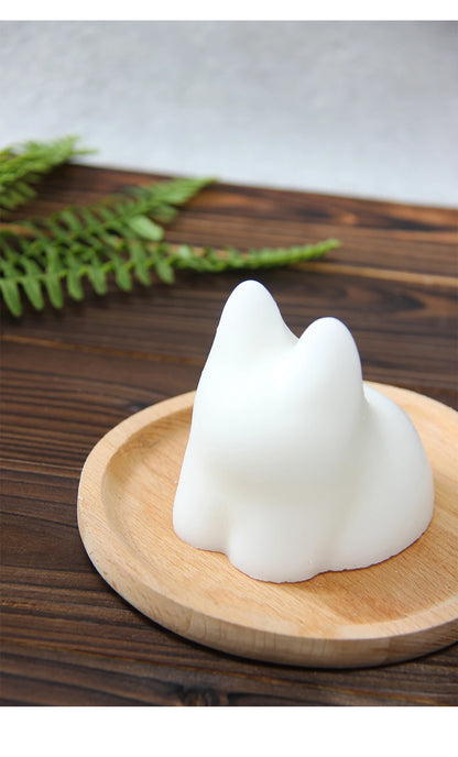 1pcs Cat Milk Pudding Silicone Mold Halloween Jelly Bowl Cake Cute Cake White Cold Ice Powder Mold Cake Decoration Accessories