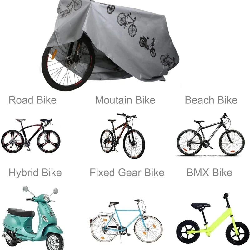 Bicycle Gear Waterproof Raincover Bike Cover Outdoor Sunshine Cover MTB Bicycle Case Cover Bike Gear Bike Accessories Rain Cover